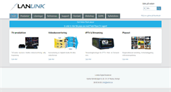 Desktop Screenshot of lanlink.se